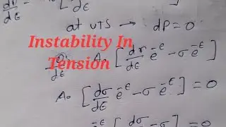 Instability In Tension Material Science