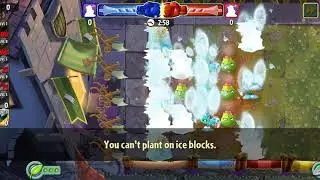 PvZ 2 Battlez Practice Room Mistletoe - 1.2 Million (No Premium Loadout)