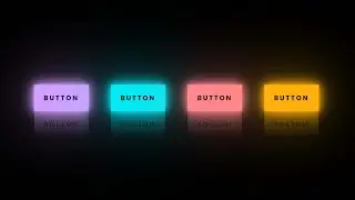Create Glowing Neon Button Effects   HTML   CSS Tutorial