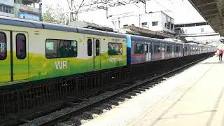 Mumbai AC Local Acceleration!! Indian Railways!!