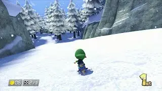 Mario Kart 8- Mirror Mode, Star Cup (HD) Baby Luigi Gameplay, No Commentary.