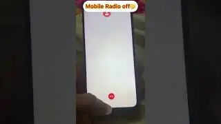 Mobile radio power off solution #shorts #how #mobile