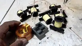 How to ee42 ferrite core Transformer tutorial ! Hướng dẫn biến &aacute;p l&otilde;i ferrite 40000w ee42