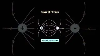 Electric Field Lines Between Two Opposite Charges Explained! | Class 12 Physics