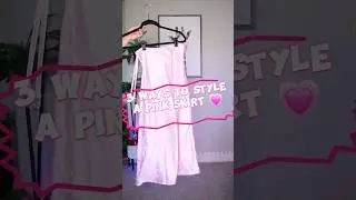 #skirtoutfits #pinkskirt #pinkskirtoutfit  #thrifttryon #thriftedfashion #thrifthaul