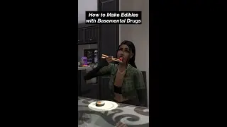 Как приготовить съедобные продукты с помощью мода Basemental Drugs &mdash; Sims 4 || solitasims