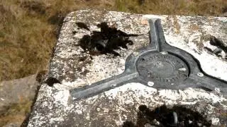 A quick look at Conrig Hill trig pillar