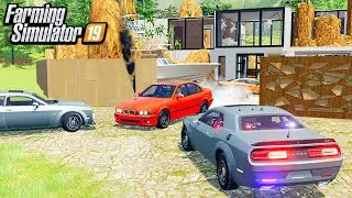 MANSION GETS ROBBED! - $4,000,000 OF SUPERCARS STOLEN! | (ROLEPLAY) FARMING SIMULATOR 2019