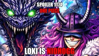 Spoiler Singkat Chapter 1174 One Piece - Akhir Loki Tampil Dengan Wujud Zoan - Loki Adalah Nidhogg!