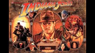 Indiana Jones: demo of my PROTOTYPE 1993 pinball machine