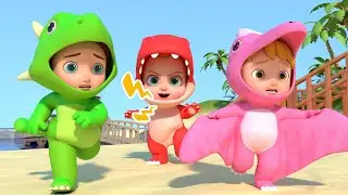 Dinosaurs Song | Meet T-Rex and Other Dinosaur Friends | Nursery Rhymes & Kids Songs