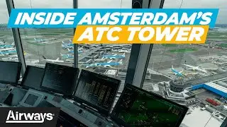 Getting high in Amsterdam: A look into Schiphol&rsquo;s Control&nbsp;Tower | #Specials