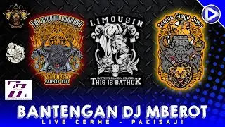 SATRIYO GLAGAH SURO x LEMBU SINGO JOYO &times; TRI WIBOWO LAKSONO‼️BANTENGAN DJ | Live Cerme - Pakisaji