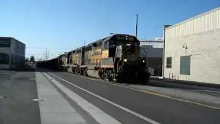 3 ex DRGWs on Santa Cruz Local street running