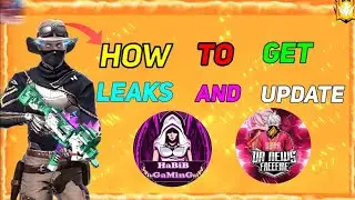 HOW TO GET LEAKS AND UPDATES IN PAKISTAN SERVER | DAILY LEARNING WITH KHUZAIMA l FREE FIRE