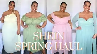THE PREFECT SHEIN SPRING/SUMMER DRESS / PLUS SIZE FASHION TRY ON/ UK SIZE 24/26