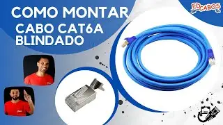 COMO MONTAR UM CABO DE REDE CAT6A | EDCABOS
