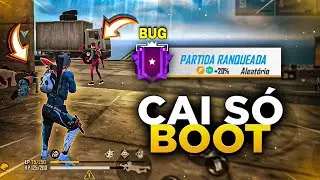 NOVO BUG DE CAIR S&Oacute; COM BOOT NA RANQUEADA 2021 FREE FIRE! COMO CAIR S&Oacute; COM BOOT NA PARTIDA RANK BUG
