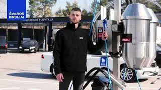 Bekontaktės savitarnos plovyklos automobilio i&scaron;orės ir vidaus &scaron;varai
