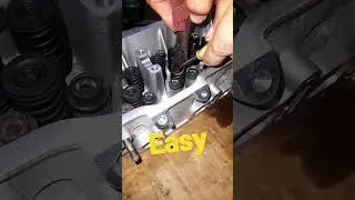 easy to do, make it simple Valve lock installation #shorts #knowledge #mechanic #amazing