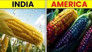 रंग बिरंग के मक्के || Colorful Corn || Rare Corn || Amazing Facts || #facts