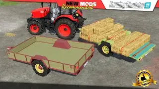 FS22 | Old Low Trailer - Farming Simulator 22 New Mods Review (2K 60Hz)
