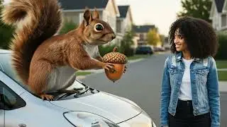 This Giant Squirrel Has Human Manners