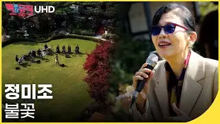 🎧정미조 - 불꽃 (4K) | 백투더뮤직 싱어롱 | 재미 PICK