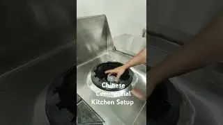 Chinese Range Chef Setting #kitchen #kitchenset #kitchensetting #hotelkitchensetting #newkitchenset