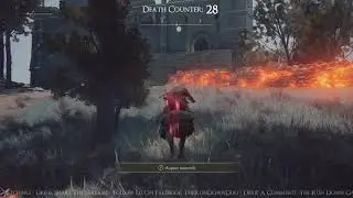 Killing The Mysterious Gigantic Dragon In Elden Ring [Dragon Barrow] [Ultimate Raizo]