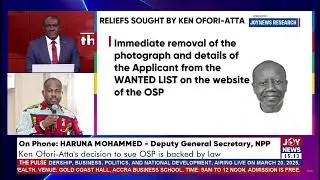 Any NPP member is prepared to face prosecution, not persecution - Haruna Mohammed