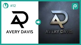 How to make a logo with a 3D effect in Photopea