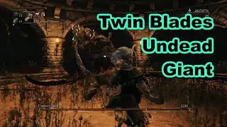 (99 Arcane) Two ways to fight Undead Giant (Twin Blades)