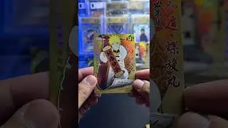🍥 Naruto pack opening 609 #naruto #narutocards #shorts