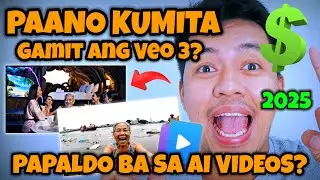 🎬 Paano Kumita Gamit ang AI Videos? | Veo 3 Full Guide for Facebook & YouTube Monetization! 💰 #veo3