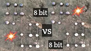 Eight bit vs eight bit game 😂🤣 (৮ বিট বনাম ৮ বিটের গেম ।