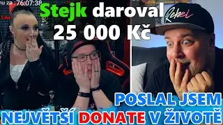 STREAMER SE DOZVĚDĚL ŽE BUDE TÁTA TAK JSEM MU POSLAL NEJVĚTŠÍ DONATE V MYM ŽIVOTĚ - WEEK #363