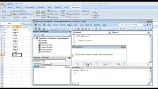 VBA Excel Dasar 12 - mencari baris terakhir yang berisi data