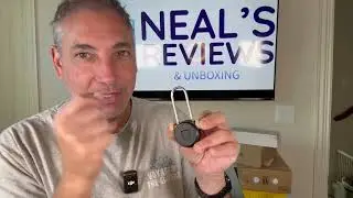 Fingerprint Padlock Review & Unboxing    4K
