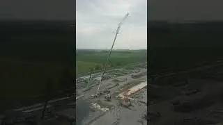 liebherr tower crane teardown (1)