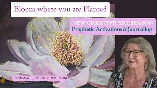 Bloom Where You Are Planted: A Prophetic Art activation and guide for beginning a new season