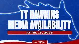 SMU Football: Ty Hawkins Media Availability_4-15-25