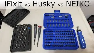 iFixit vs NEIKO vs Huskey - Screwdriver Sets