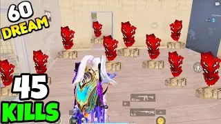 Can I Complete My 60 KILLS DREAM in BGMI? &bull; (45 KILLS) &bull; BGMI Gameplay