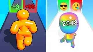 Tall Man Run 🆚 Man Run 2048 Walkthrough Max 99999 Levels Gameplay