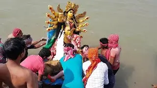 Maa Durga Visarjan 2020 | Durga Puja | Idol Immersion | Babughat | Kolkata | 2020