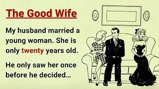 Learn English through Stories Level 1 ⭐ The Good Wife | Graded Reader | English Audio Story Podcast