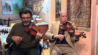 (  اروح لمين ) ناي اسماعيل حسني كمان محمود احمد وعمرو درويش عود د رضا عامر - صالون د خليل الديواني 