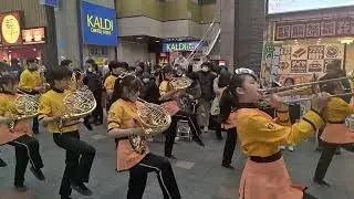 2026.2.1 京都橘高校吹奏楽部　伏見わくわくフェスタ2026 ポーカーフェイス