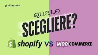Shopify vs Woocommerce: quale scegliere per fare E-Commerce?